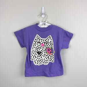 Vintage Buster Brown Polka Dot Cat T-Shirt 3T USA